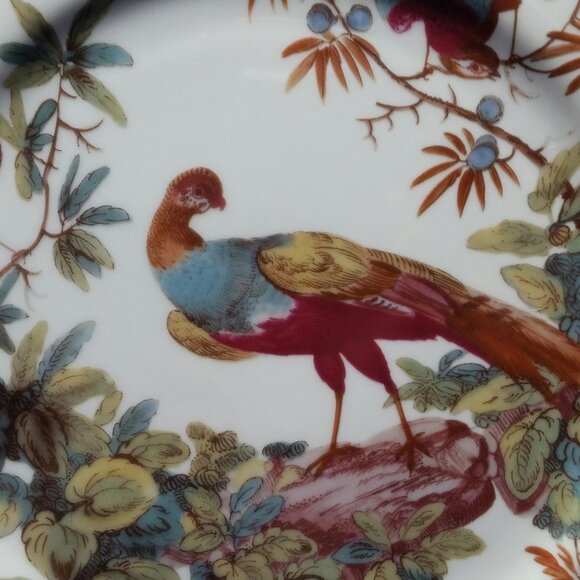 Vintage Exotic Birds Dinner Plate Pattern B Andrea by Sadek Pre-Owned - Picture 3 of 10